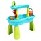 Trimate Toddler Sensory Sand and Water 2 Tier Table| Indoor & Outdoor Water and Sand Summer Beach Toys and Play Table for Kids | Backyard Sand and Water Table for 3-5 Year Old Boys and Girls